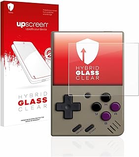 upscreen Screen Protector Film compatible with Miyoo Mini - 9H Glass Protection, Extreme Scratch Resistant
