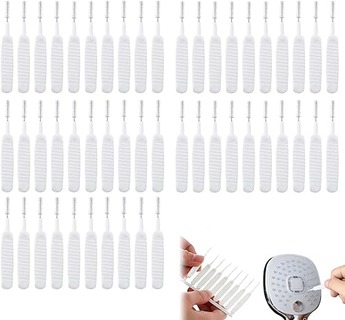 Miniatura 9 de Cepillo de limpieza mejorado para cabezal de ducha, cepillo de limpieza antiobstrucción, cepillo de limpieza para cabezal de ducha, cepillo de