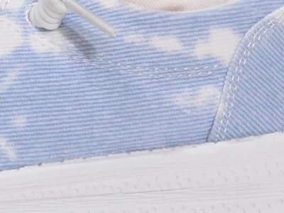 Tie Dyed Canvas Fashion Sneaker Shoe 