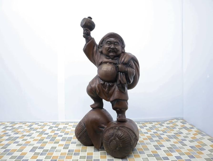 Amazon.co.jp: お金の神様 商売繁盛 縁起物 高さ約67cm 重量21kg 