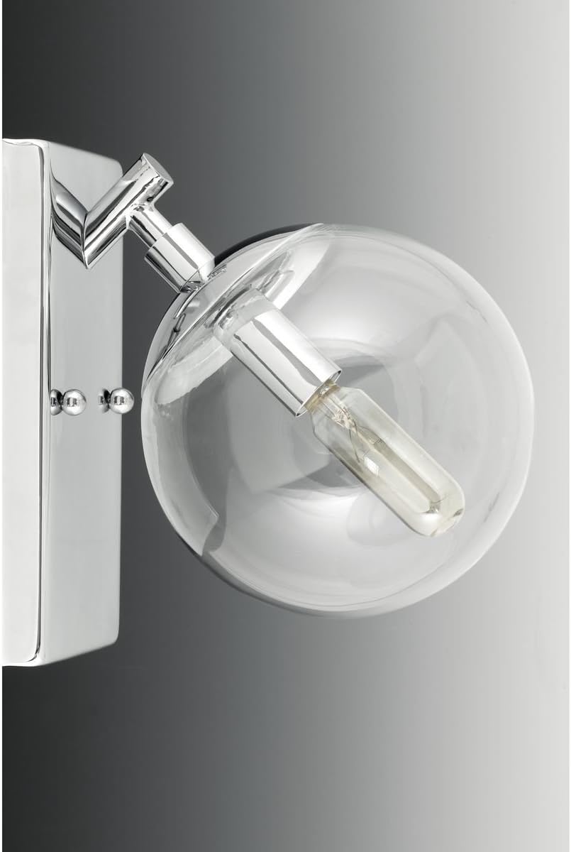 70% Off Everything Mod Collection 1-Light Clear Glass Mid-Century Modern Bath Vanity Light Polished Chrome One-Day Sale: Up to 80% Off Mod Collection 1-Light Clear Glass Mid-Century Modern Bath Vanity Light Polished Chrome