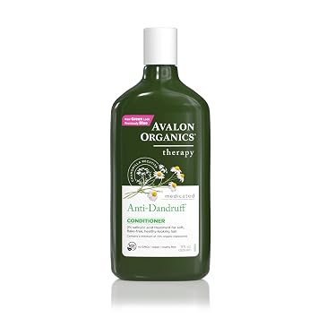 Avalon Organics All Natural Dandruff Therapy Conditioner, 11 Fl Oz
