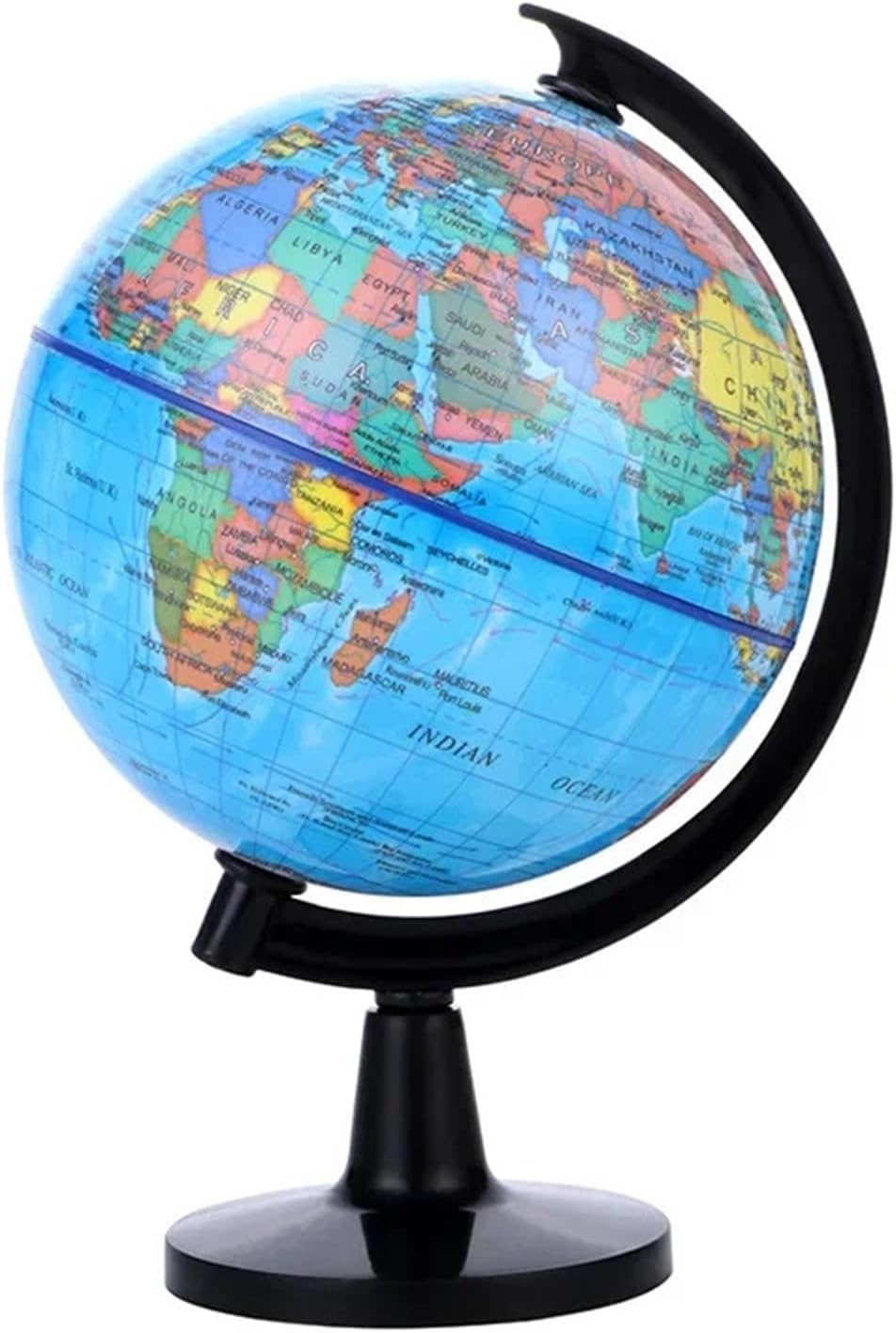 globe 1pc Educational Globe for Teaching, HD English World Map with 360° Rotation, Standard Desktop Geography Learning Tool
