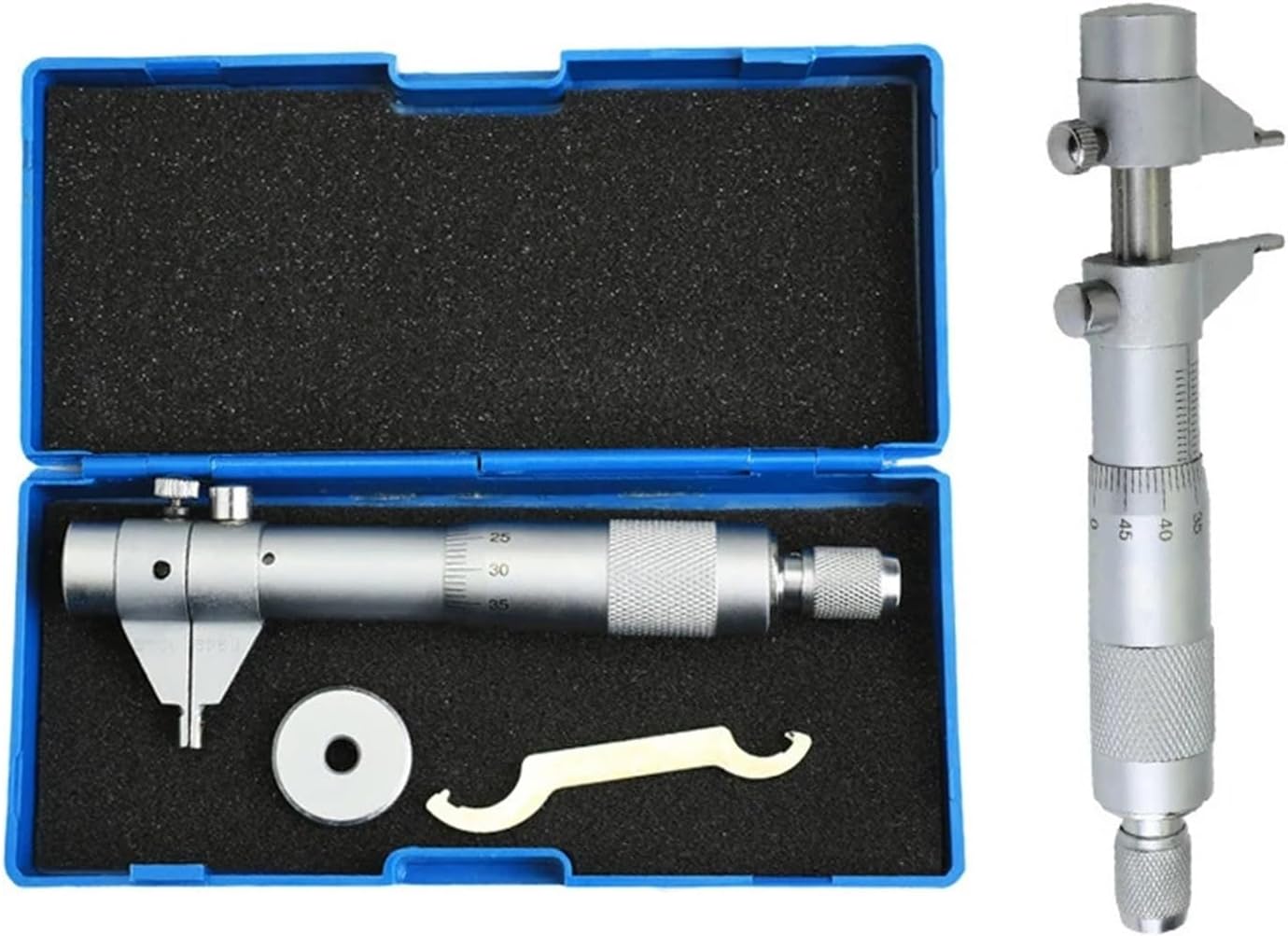 5-30mm 25-50mm Inside Micrometer Internal Measuring Micrometer Vernier Gauge(25-50mm)