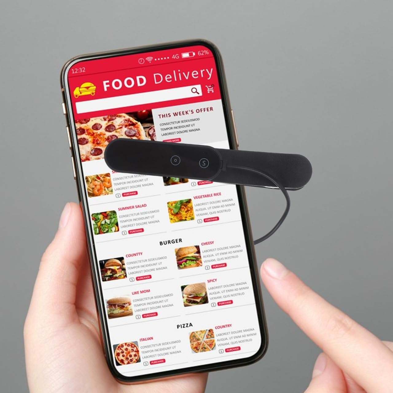 Automatique pour Téléphone USB avec Affichage LED Réglable Dispositif De Clic Intelligent pour Jeux Diffusion en Direct Et Tâches De Récompense