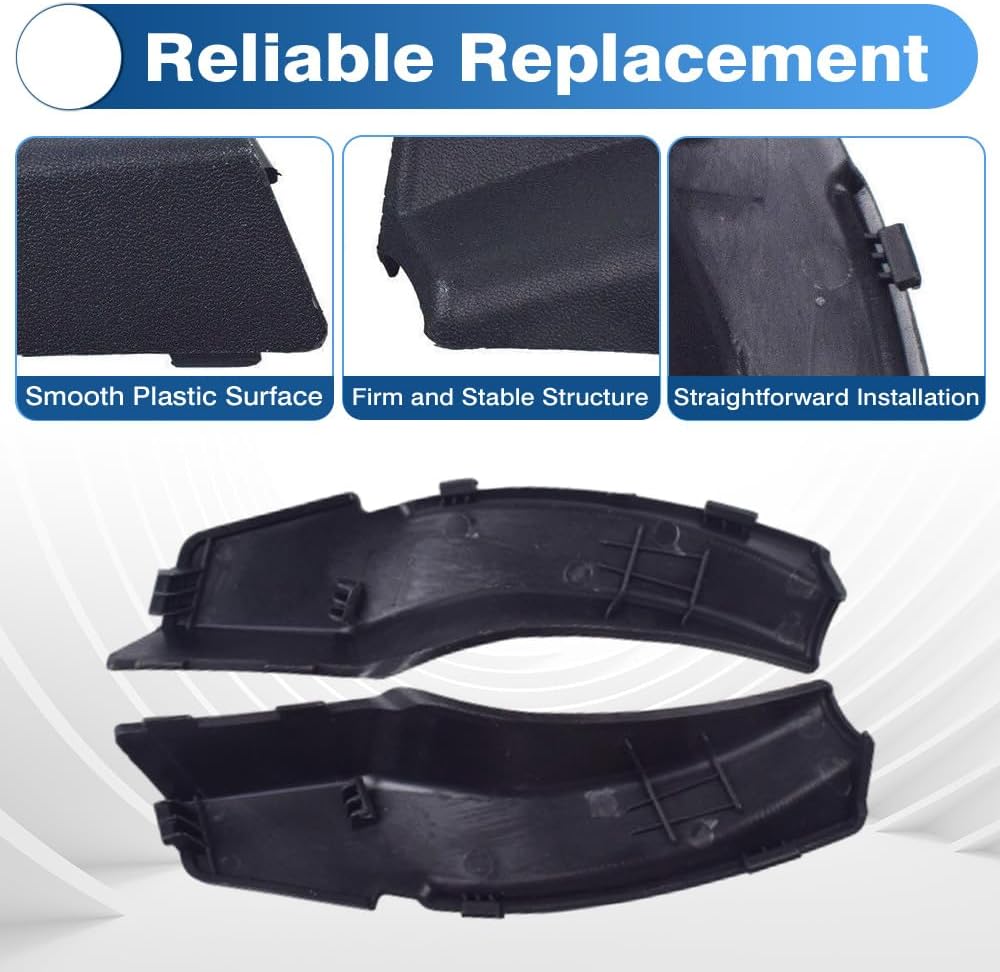2Pcs Windshield Trim Wiper Deflector, Compatible with SsangYong Korando 2010-2016, Replaces 7943034000, 7944034000
