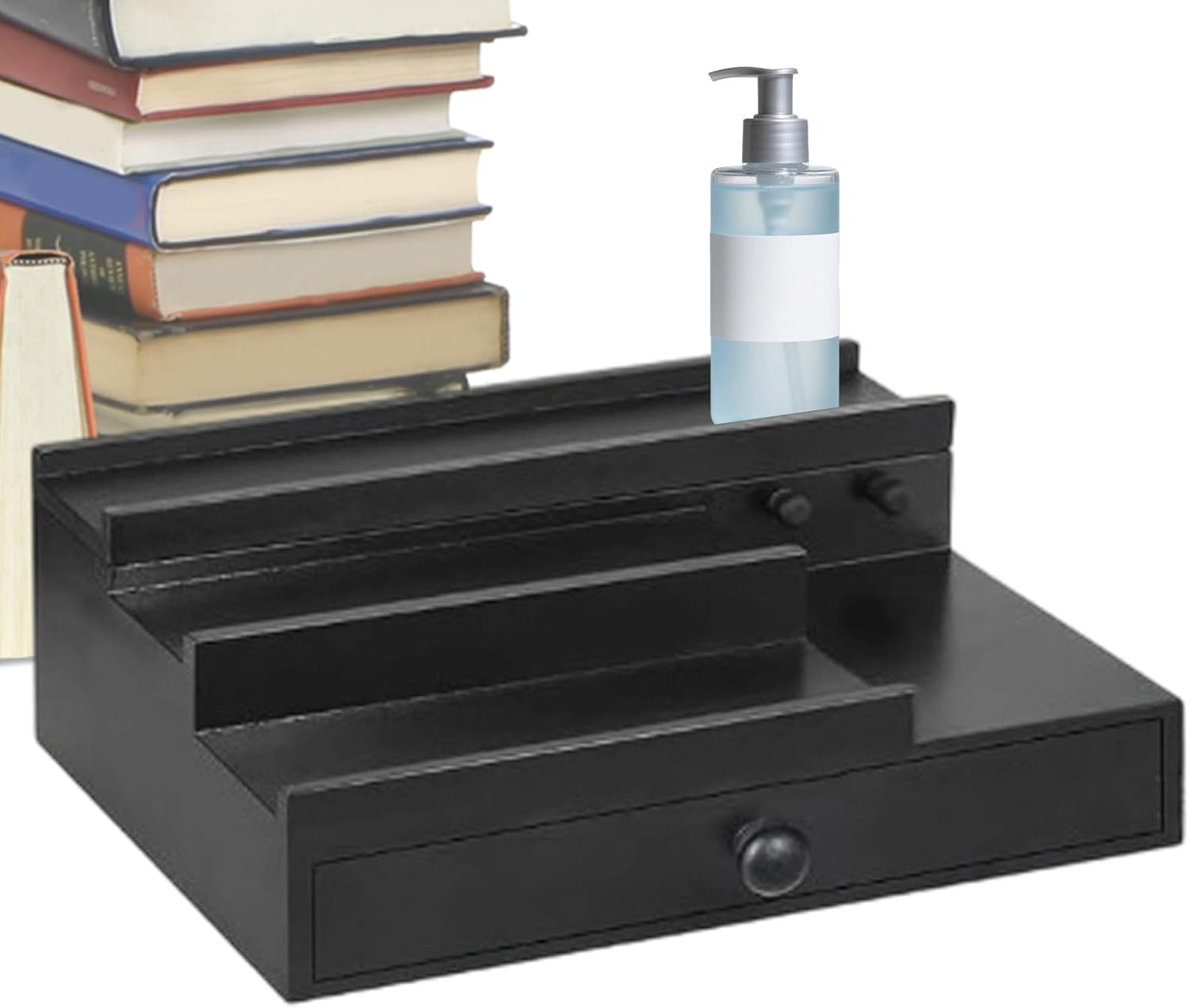 Fragrance Display Rack, Tiered Perfume Organizer Stand, Elegant Holder for Bottles and Sprays, Portable Vanity Accessory with Easy Use, Home Storage Equipment with Modern Design, Restroom