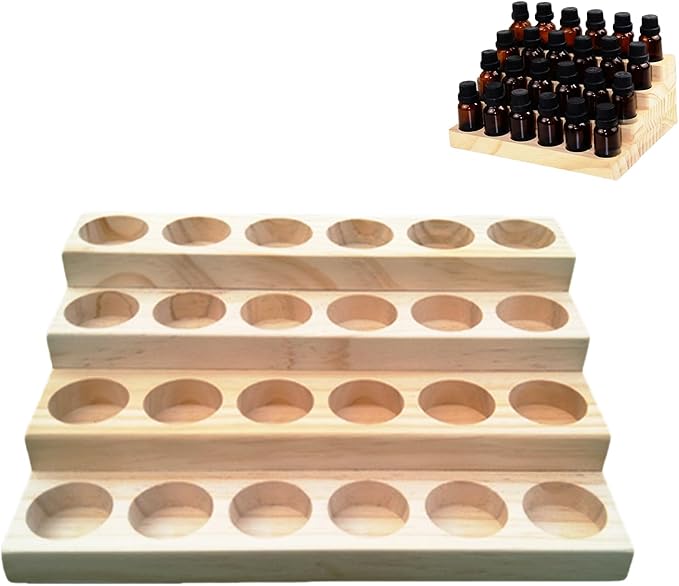 Amazon.com: LONG TAO Essential Oil Display Stand 4 Tier Essential Oil ...