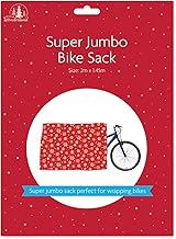 Tallon Christmas Bike Bag Wrap Extra Large Sack Universal Bicycle Snowflake 2M x 1.45M