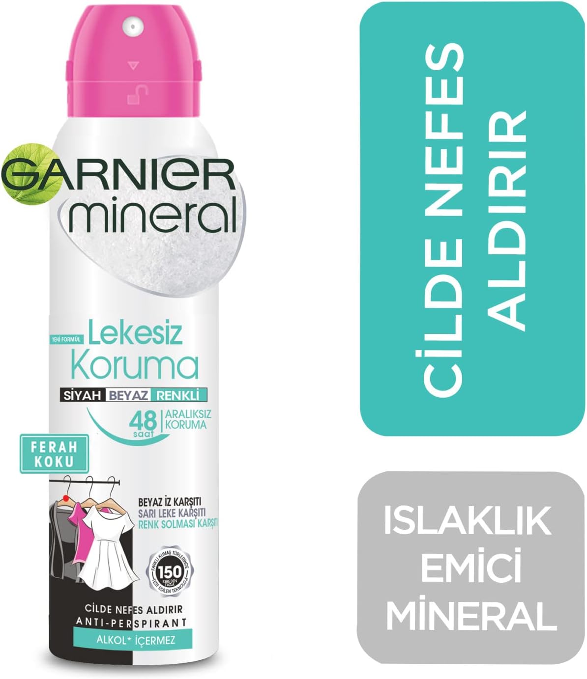 Garnier Mineral Lekesiz Koruma Deodorant 150ml