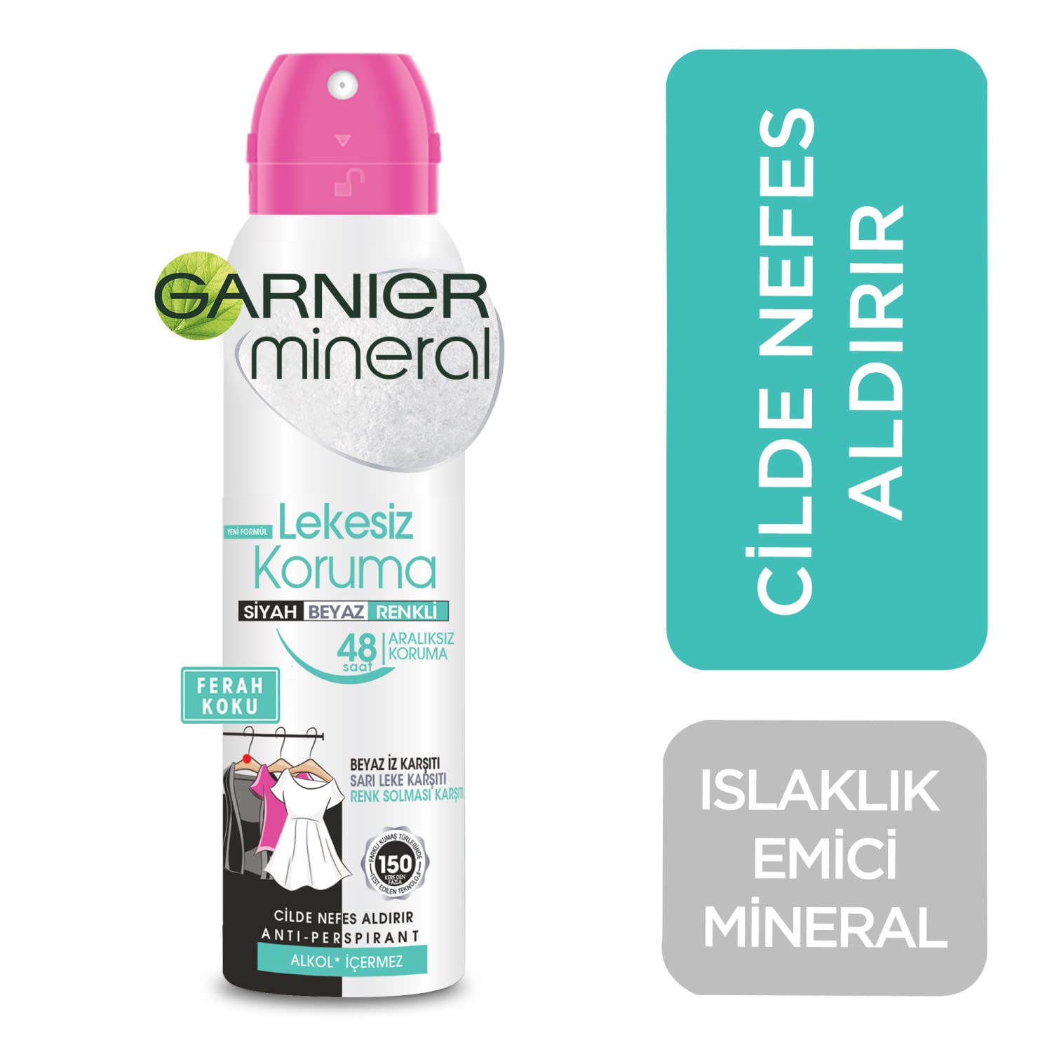 Garnier Mineral Lekesiz Koruma Deodorant 150ml