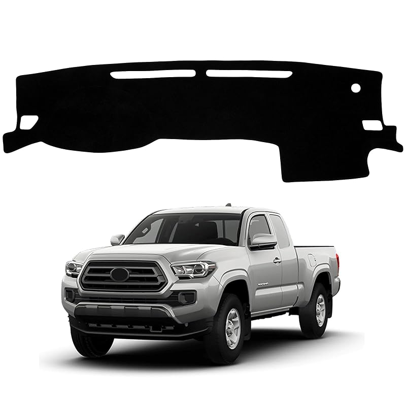 Capa para Painel HPEVA compatível com Toyota Tacoma 2016 a 2023, antiderrapante e sob medida