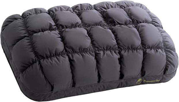 YOUR MOON Fluffy Support Bed Pillow Queen Size, Super Soft Premium Down-Alternative Filling for Sleeping, Luxury Hotel Quality Bed Pillows for Side Sleeper Gray