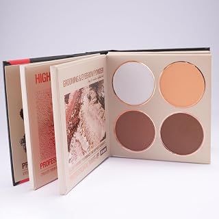 AOYEBO 30 Color Makeup Palette Book, Shimmer & Matte Eyeshadow Blush