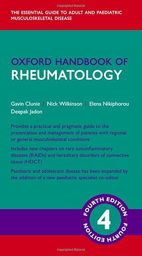 Oxford Handbook of Rheumatology: Shortlisted for the Internal Medicine category of the British Medical Association Book Awards 2019 (Oxford Medical Handbooks)