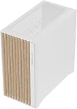 Itek Boîtier Woody - ATX, 3 x 14 cm, Ventilateur Blanc, 2 x USB3, Type-C, façade en Bois, Panneau latéral en Verre tempéré, édition Blanche - 6