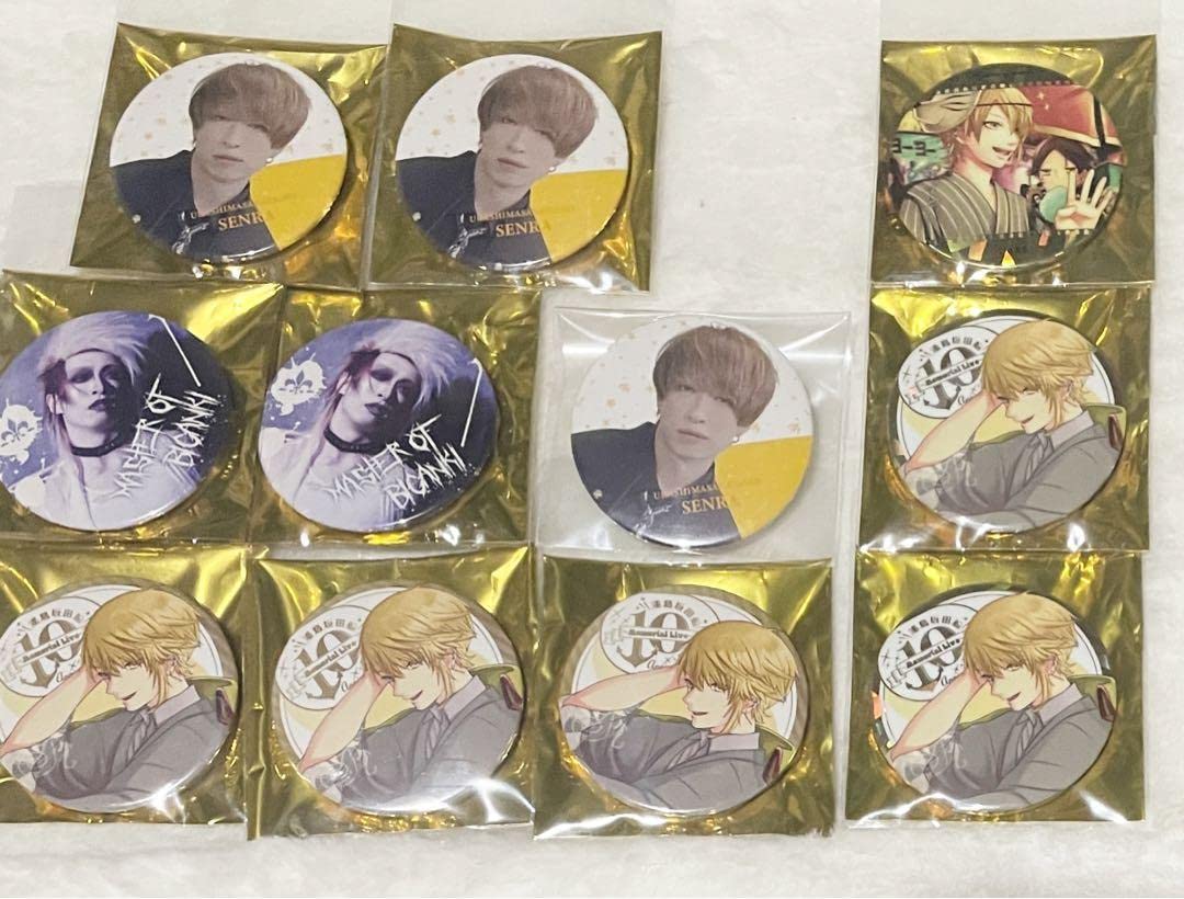 センラ 10周年 缶バッジ 浦島坂田船 センラ 浦島坂田船 10th Anniversary Memorial Live