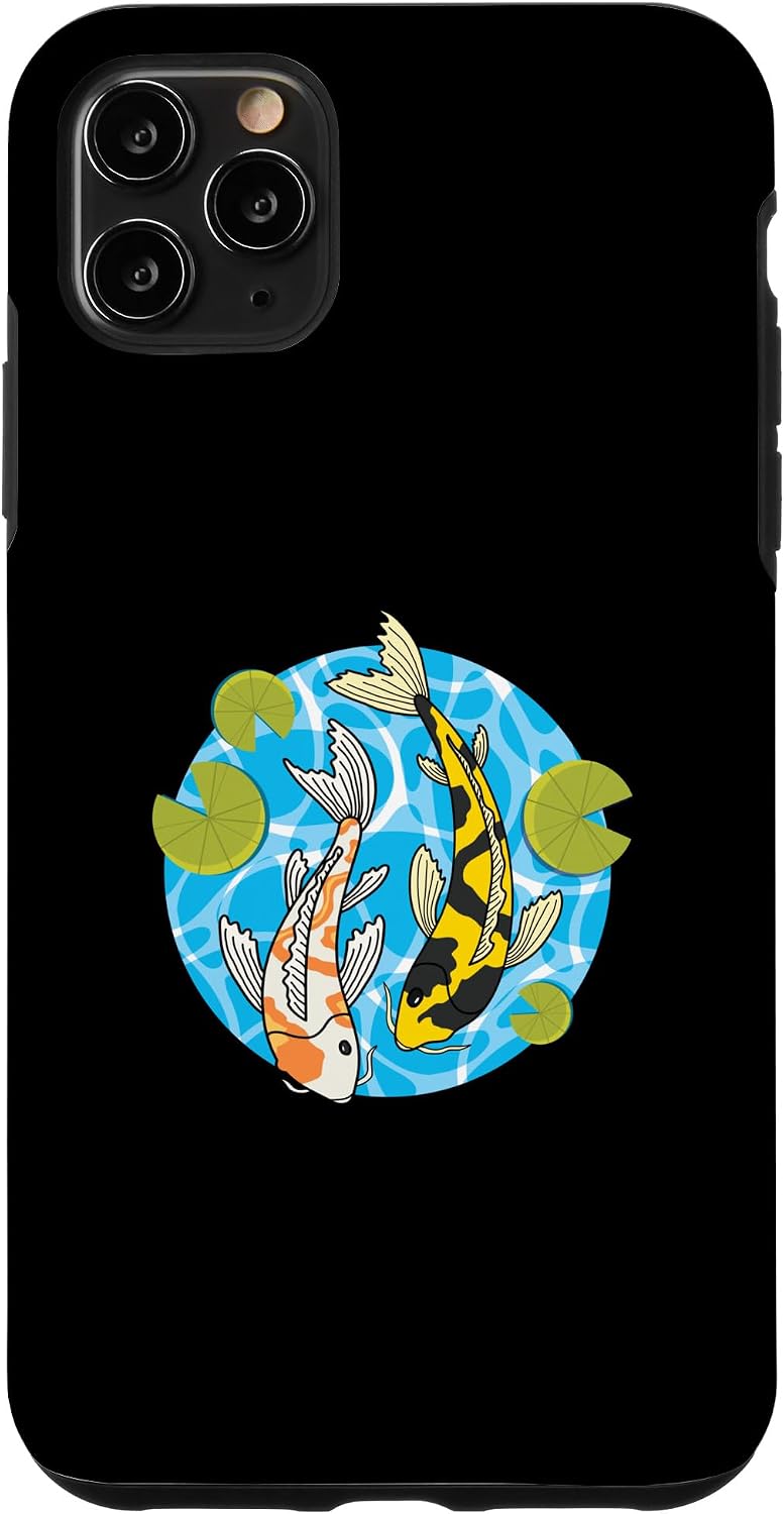 Amazon.com: iPhone 11 Pro Max Japanese Koi Fish Nishikigoi Sanke Showa ...