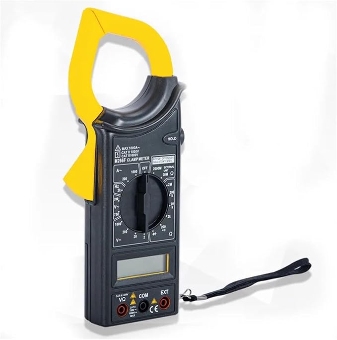 M266F Pinza Amperimétrica Digital Multímetro Voltímetro Ohmímetro Frecuencia Herramienta de Diagnóstico miniatura 2