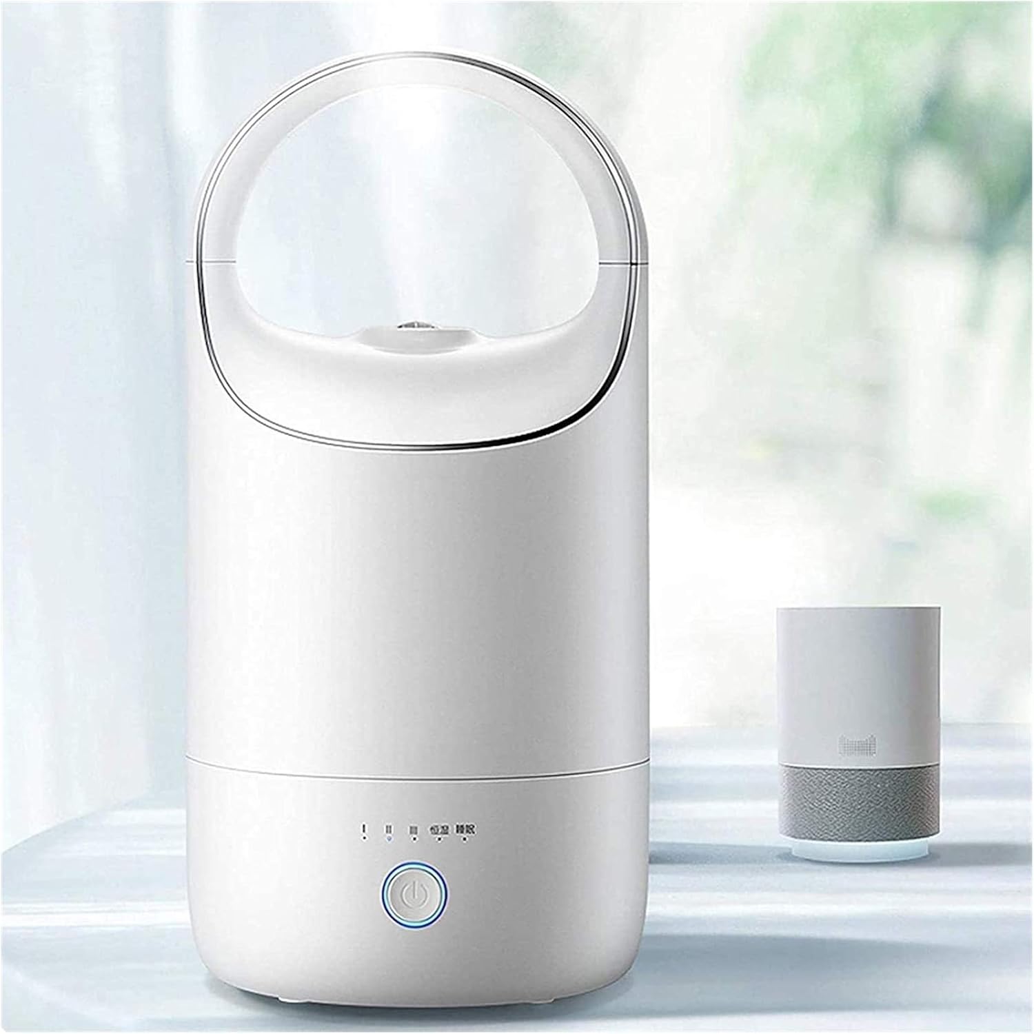 Humidifier 3L Quiet Humidifiers for Large Bedroom Adults 360° Nozzle Waterless Auto Shut-Off for Home Office White