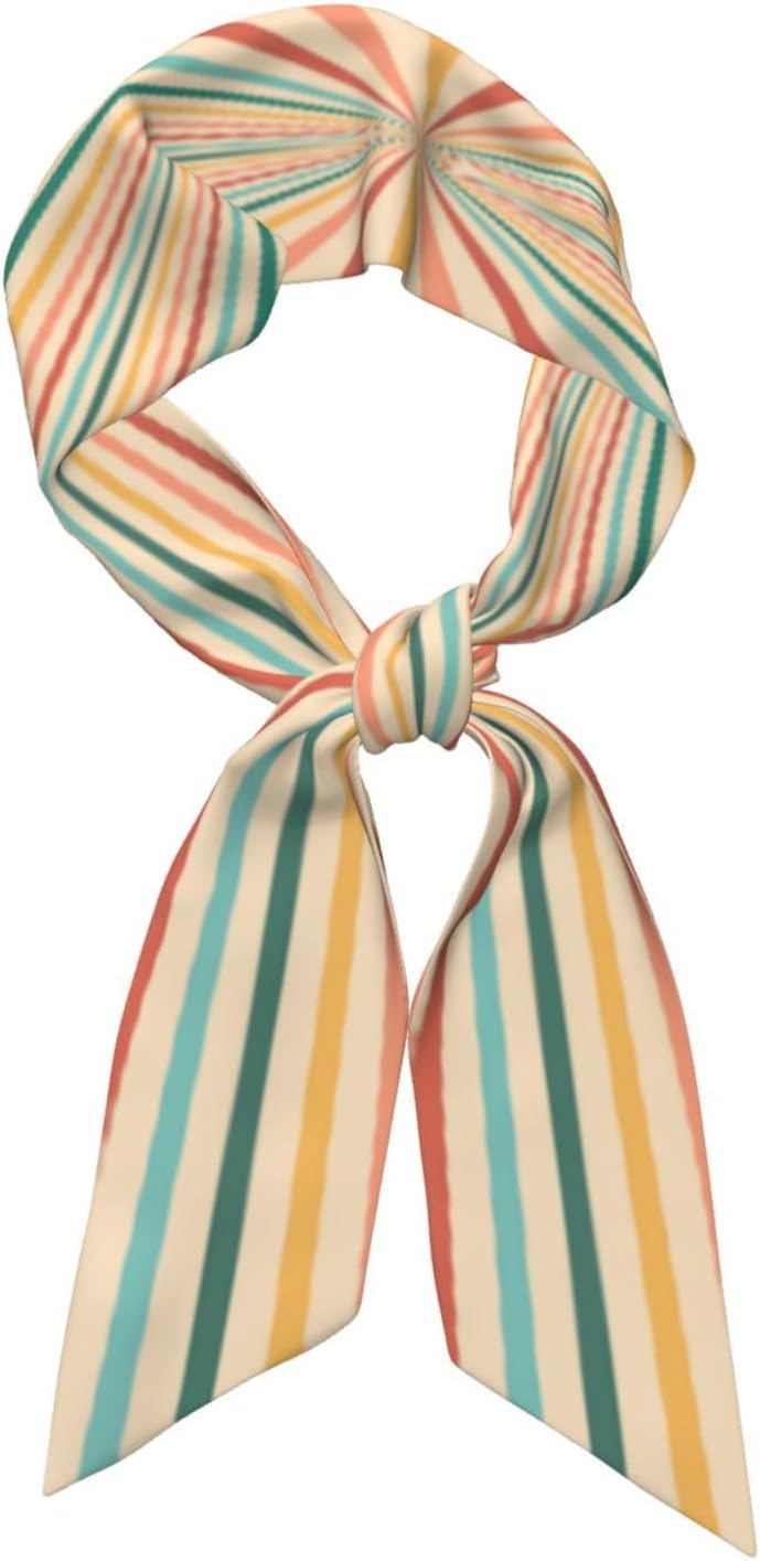 Silk Head Scarf Hair Neck Satin Scarves for Women
