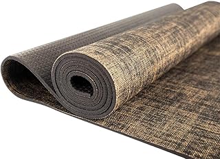 brown yoga mat