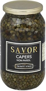 Savor Imports Non Pareil Capers, 32 Ounce -- 6 per case.
