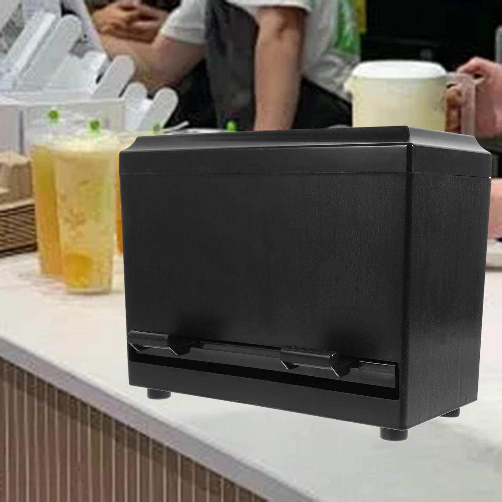 Fenteer Dispensador de Pajitas con Diseño Innovador para Uso Doméstico
