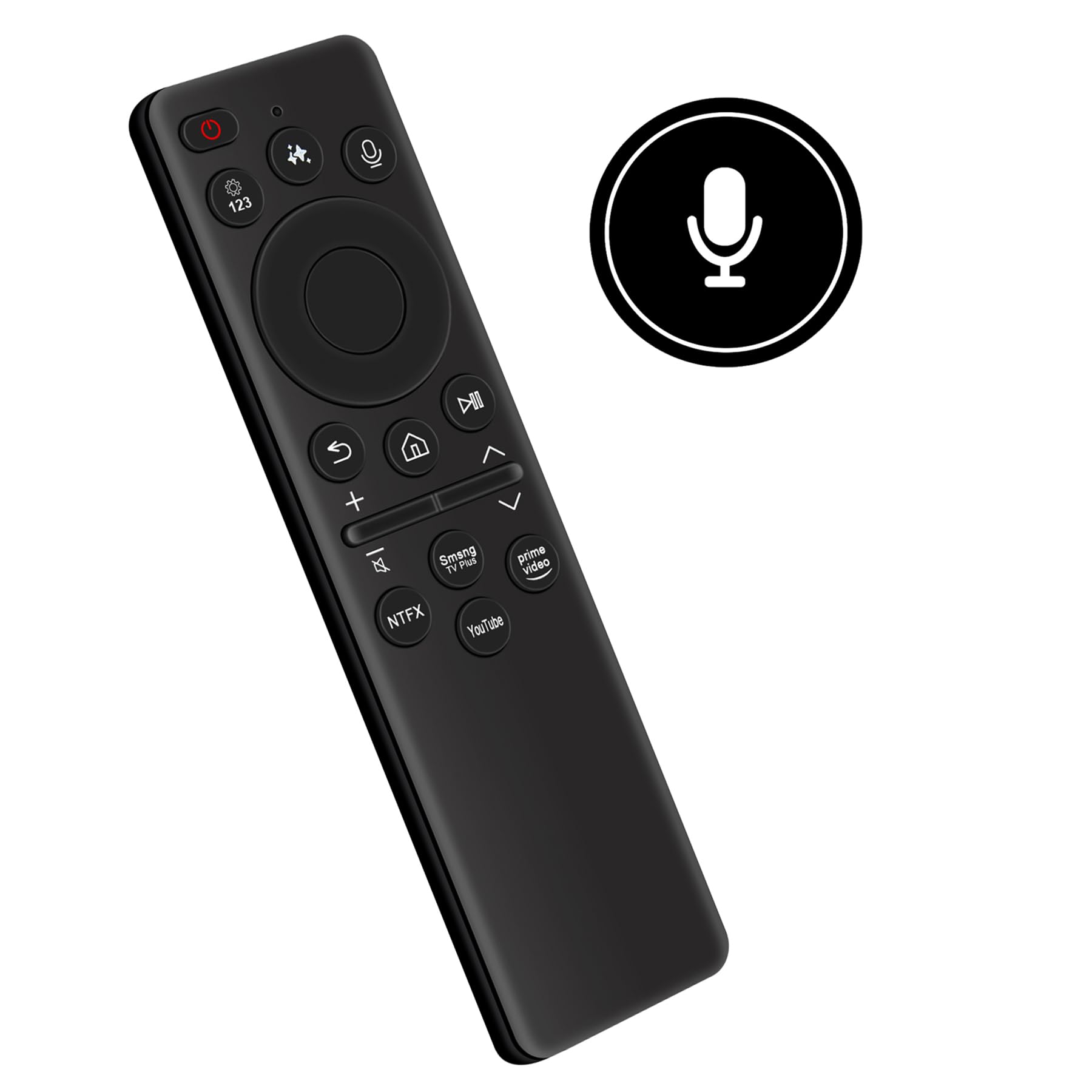 Télécommande vocale de Remplacement BN59-01480L, Fit for 2025 Samsung Q8F QN74F QN990F S91F S93F S94F TV QLED 4K Vision AI Smart TV TQ43Q8FAAUXXC TQ50Q8FAAUXXC TQ55Q8FAAUXXC TQ65Q8FAAUXXC