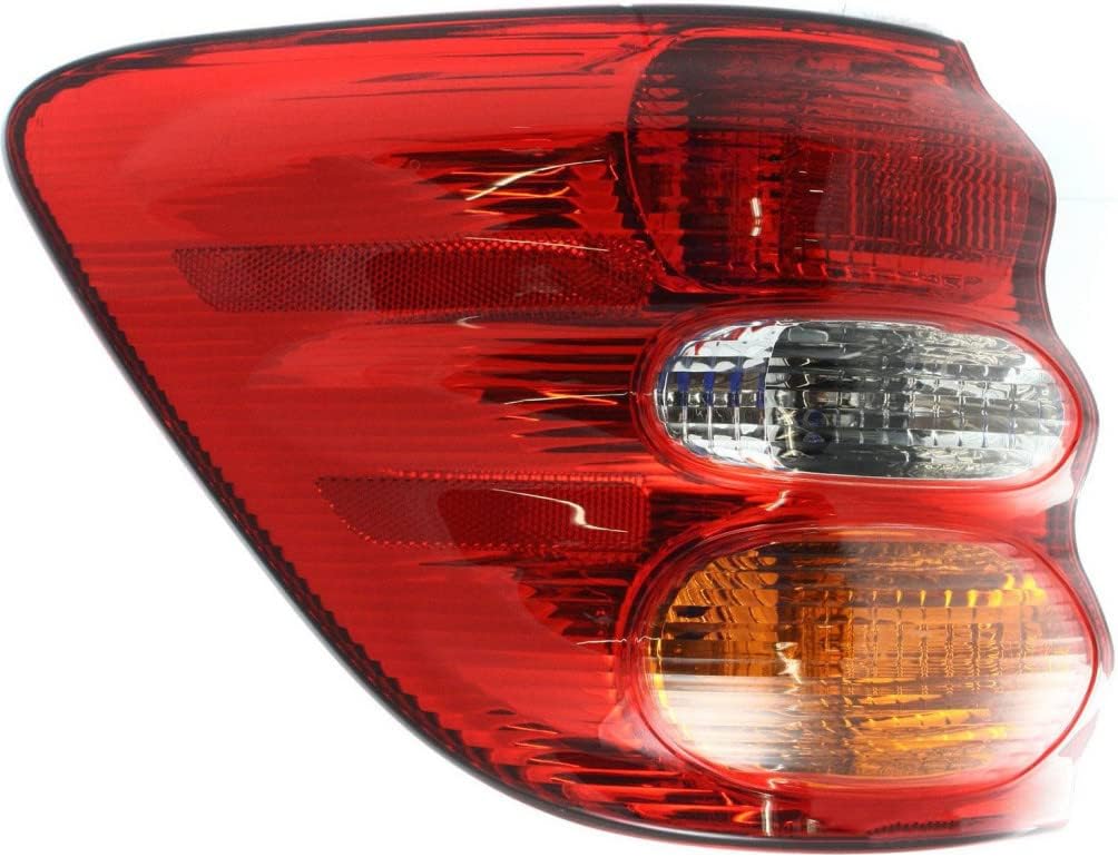 CarLights360: For 2001 2002 2003 2004 Toyota SEQUOIA Tail Light Assembly Driver Side w/Bulbs | CAPA Certified | Replacement For TO2800149
