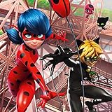 Ravensburger Kinderpuzzle 05189 - Unsere Helden Ladybug und Cat Noir - 3x49 Teile Miraculous Puzzle für Kinder ab 5 Jahren