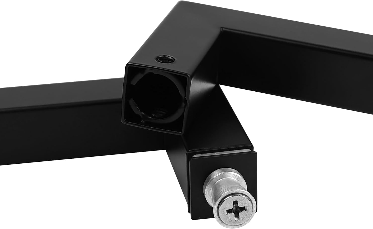 Back to Back Double Side Pull Frameless Glass Shower Door Pulls, Fits 6-12mm(1/4"-1/2") Glass Doors, 8 Inch Mounting Hole Distance, Matte Black Stainless Steel Door Handles for Bathroom