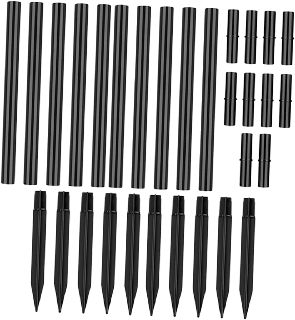 BESPORTBLE 1set Solar Light Accessories Outdoor Pathway Lights Replacement Stakes Ground Stakes for Solar