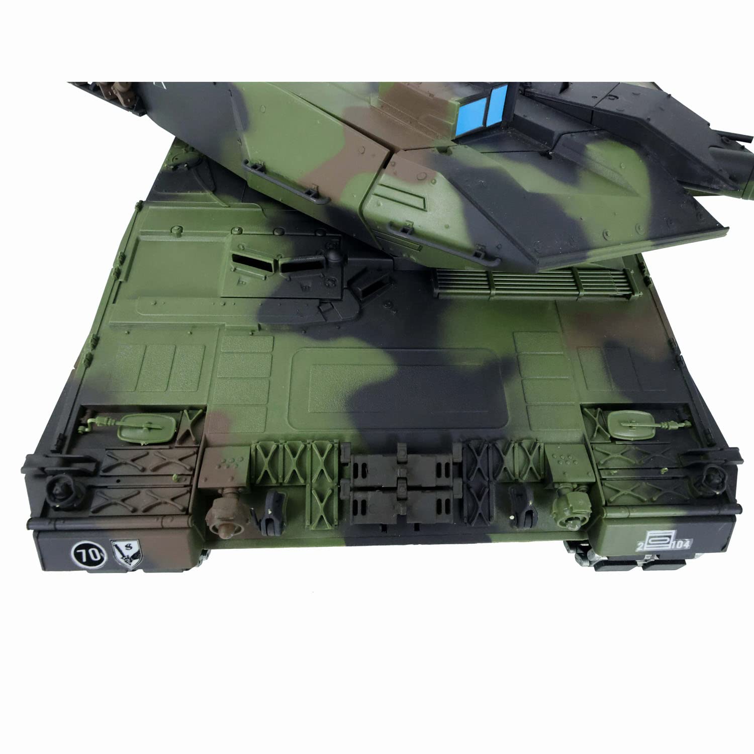 Disponibile negli Stati Uniti, Carro armato RC 1:16 Leopard2A6, cingoli in metallo, torretta 360, tiro BB, combattimento a infrarossi, fumo, per adulti, maschio, carro armato RC