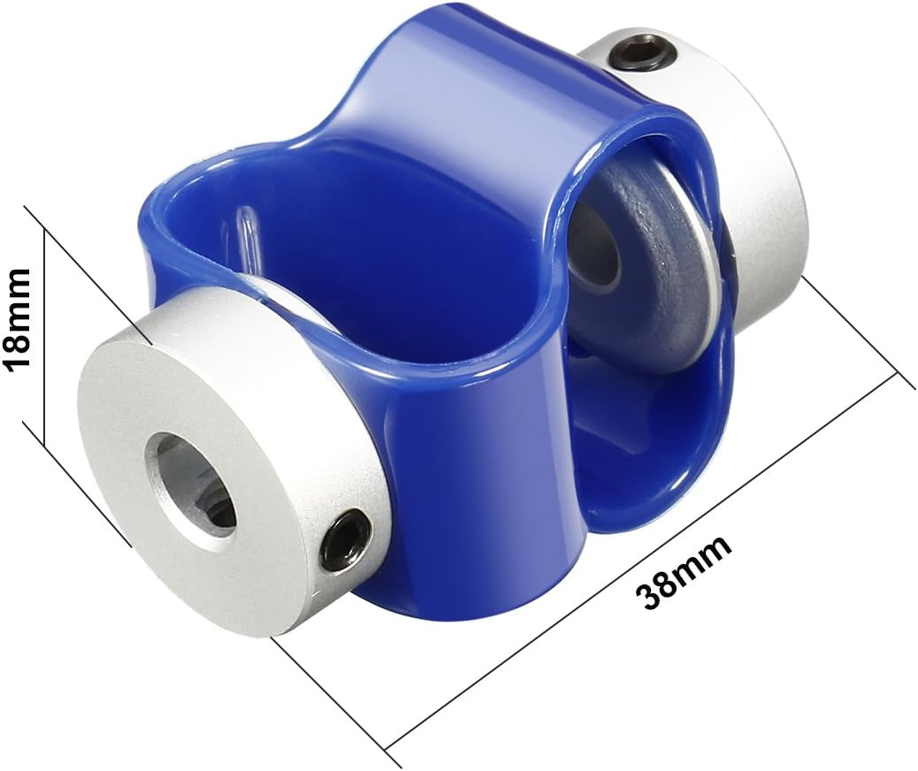 Shaft Coupler D18 L38 Flexible Coupling Motor Encoder Inner Dia. 6mm to 6mm (id: 94f 246 c08 67b 006