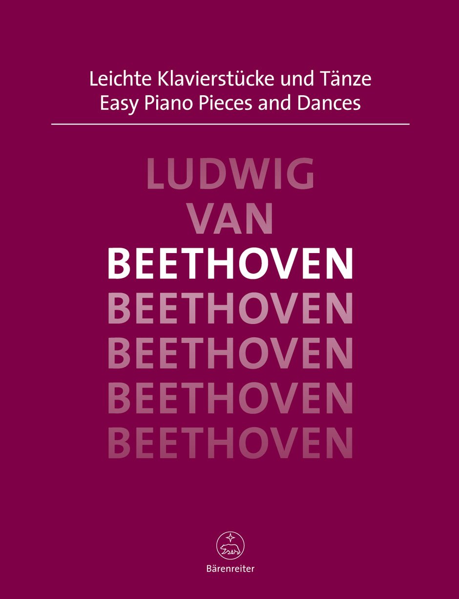 Easy Piano Pieces and Dances Beethoven      Sheet music – February 22, 1996