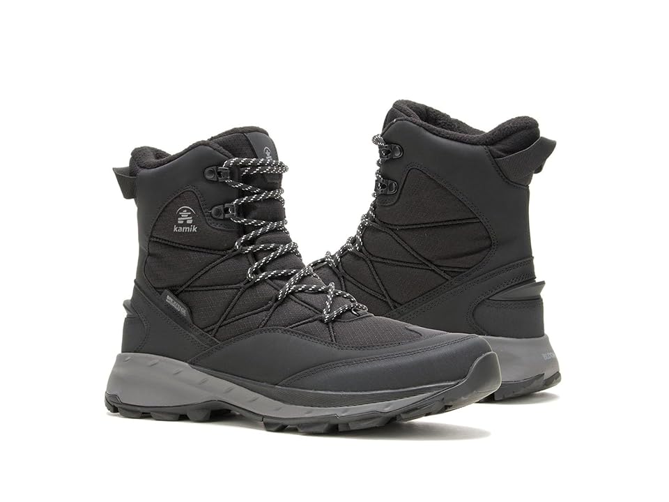 Kamik Trek Ice (Black) Men's Shoes INTERNATIONAL SHIPPING