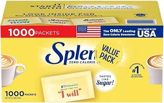 Zero Calorie Sweetener Packets, 1000 ct+ SHIPPING IN BOX