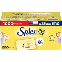 Zero Calorie Sweetener Packets, 1000 ct+ SHIPPING IN BOX