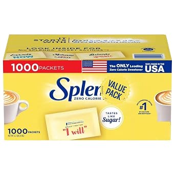 Zero Calorie Sweetener Packets, 1000 ct+ SHIPPING IN BOX