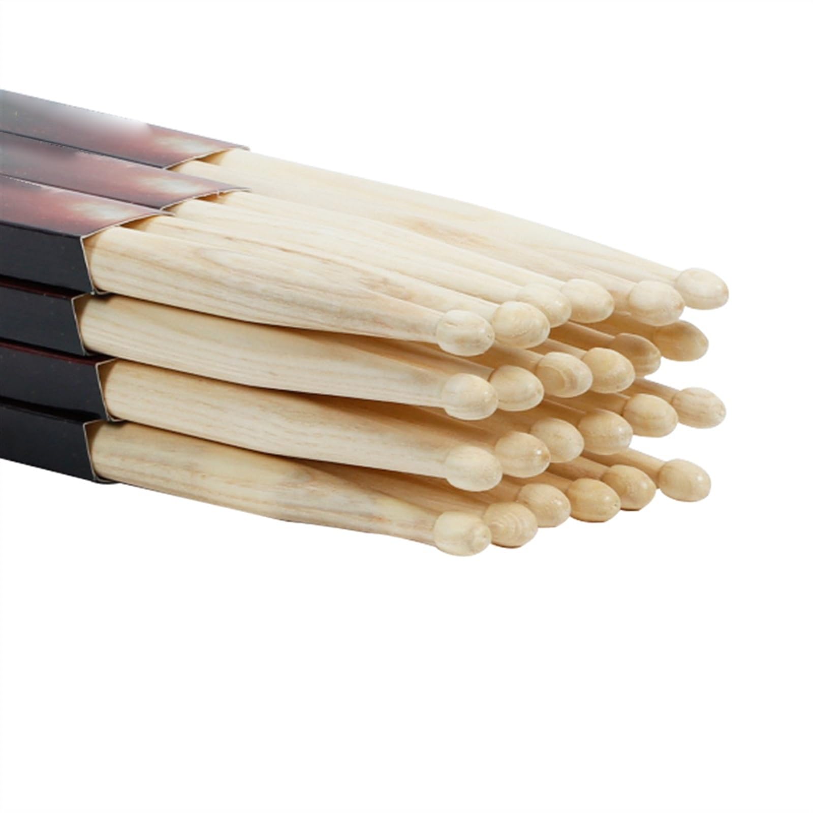 1 Paar Trommelstöcke Aus Walnussholz, 5A/7A, Tropfenförmige Hammerkopf-Trommelstöcke Aus Massivem Holz Trommelstöcke für Anfänger (Color : 5A)