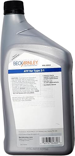 Miniatura 2 de Beck Arnley 2522004 Transmission Fluid