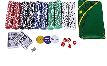 カジノ チップ トランプ ポーカー　カジノチップ 500枚　ポーカーセット Amazon | HEITOK ポーカーチップ ポーカーセット 500枚 数字入り