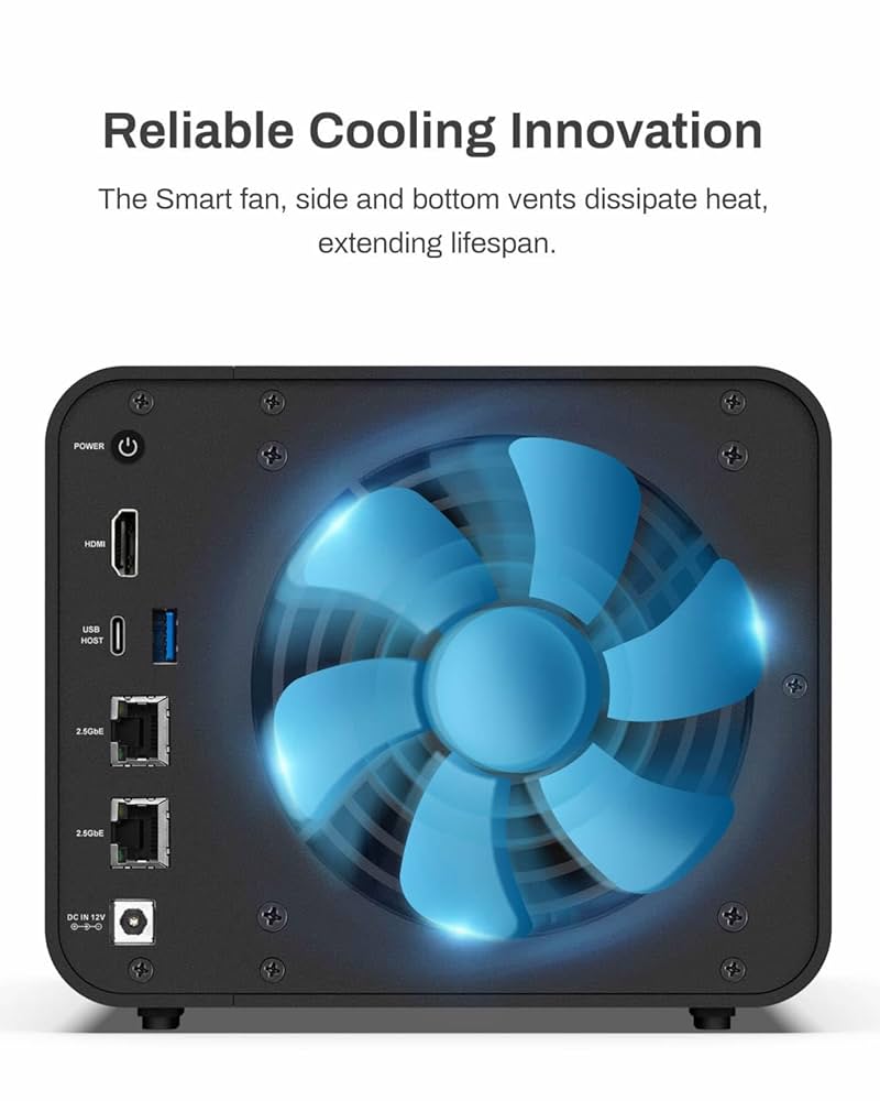 F4-424 Pro NAS 4ベイ Core i3-N305 TERRAMASTER F4-424 Pro NAS - 4Bay Core i3-N305 8-rdzeniowy 8