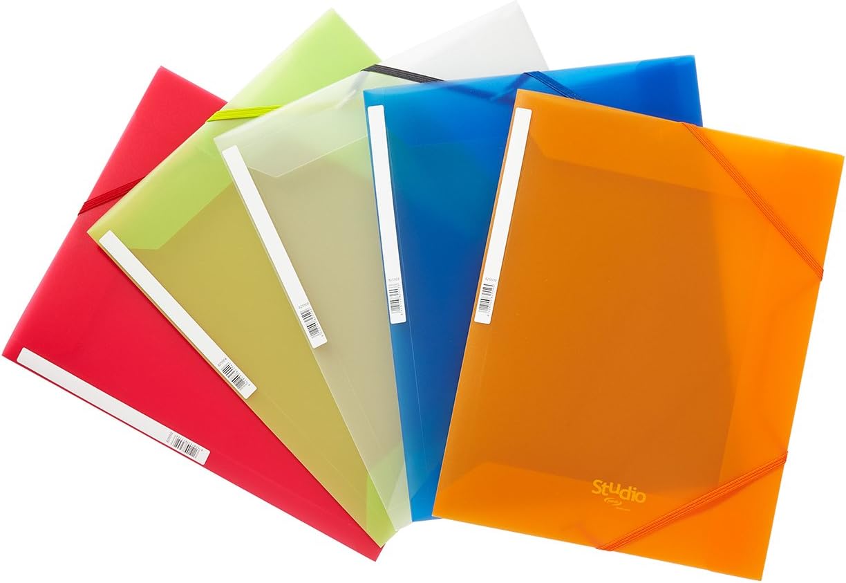 Pardo 825500 - Document Folder PP with Elastic, Transparent