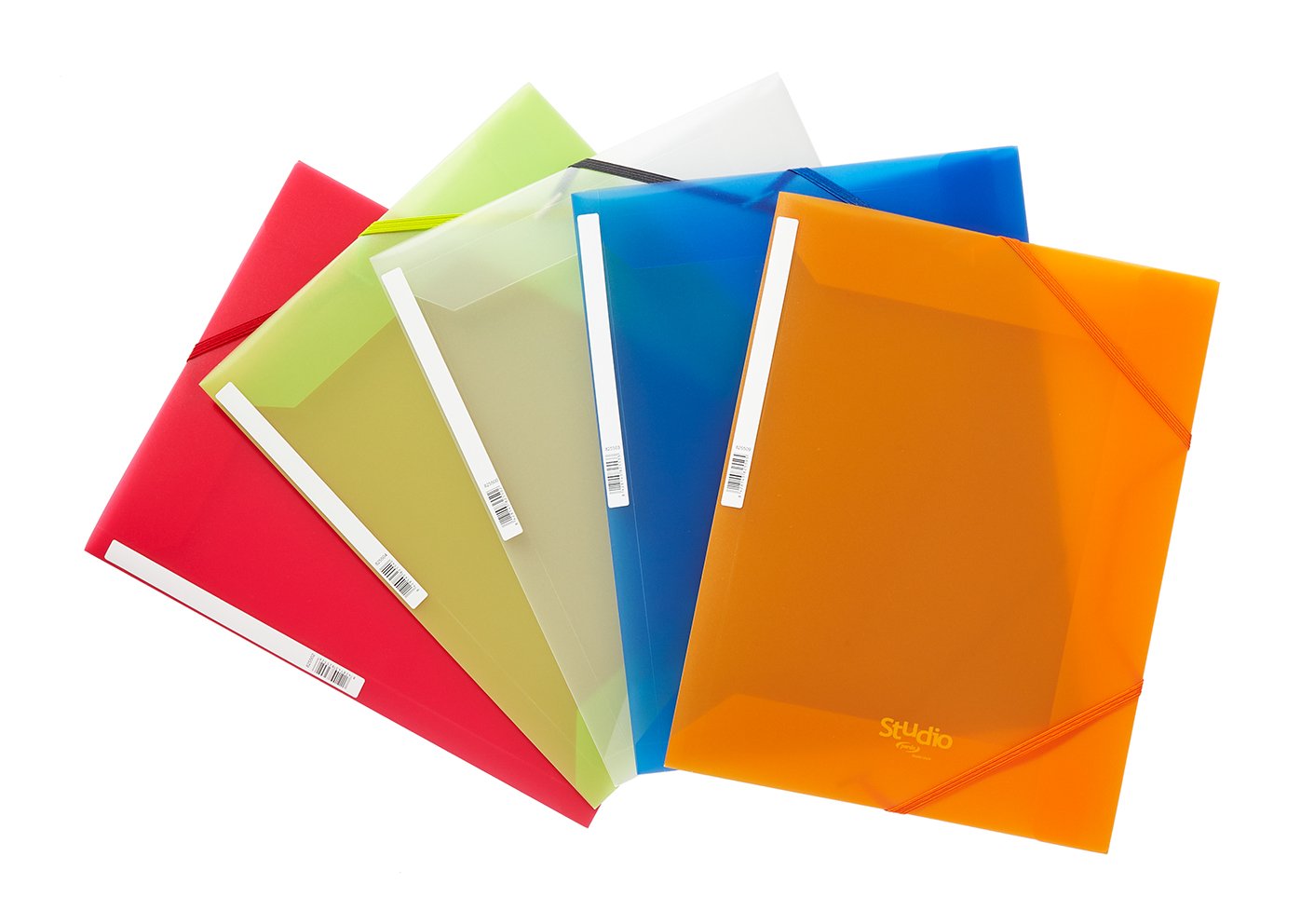 Pardo 825502 - Carpeta pp solapas cierre gomas con diseño studio style, color rojo