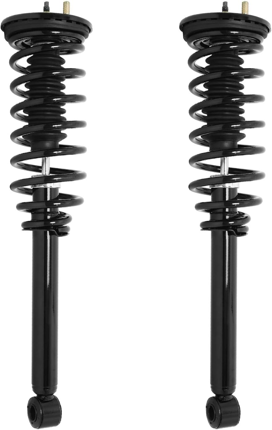 COMPLETESTRUTS Rear Quick Complete Strut Assemblies with Coil Springs Replacement for 1999-2003 Mitsubishi Galant - Set of 2
