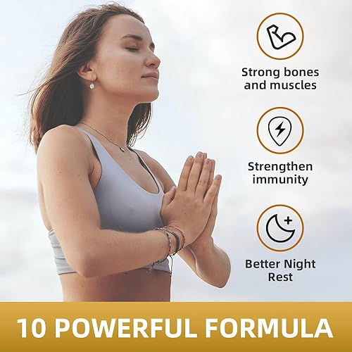 Miniatura 5 de softbear Gomitas de calcio y magnesio y zinc para mujer, suplemento de calcio y magnesio de alta absorción, calcio masticable, 600 mg para