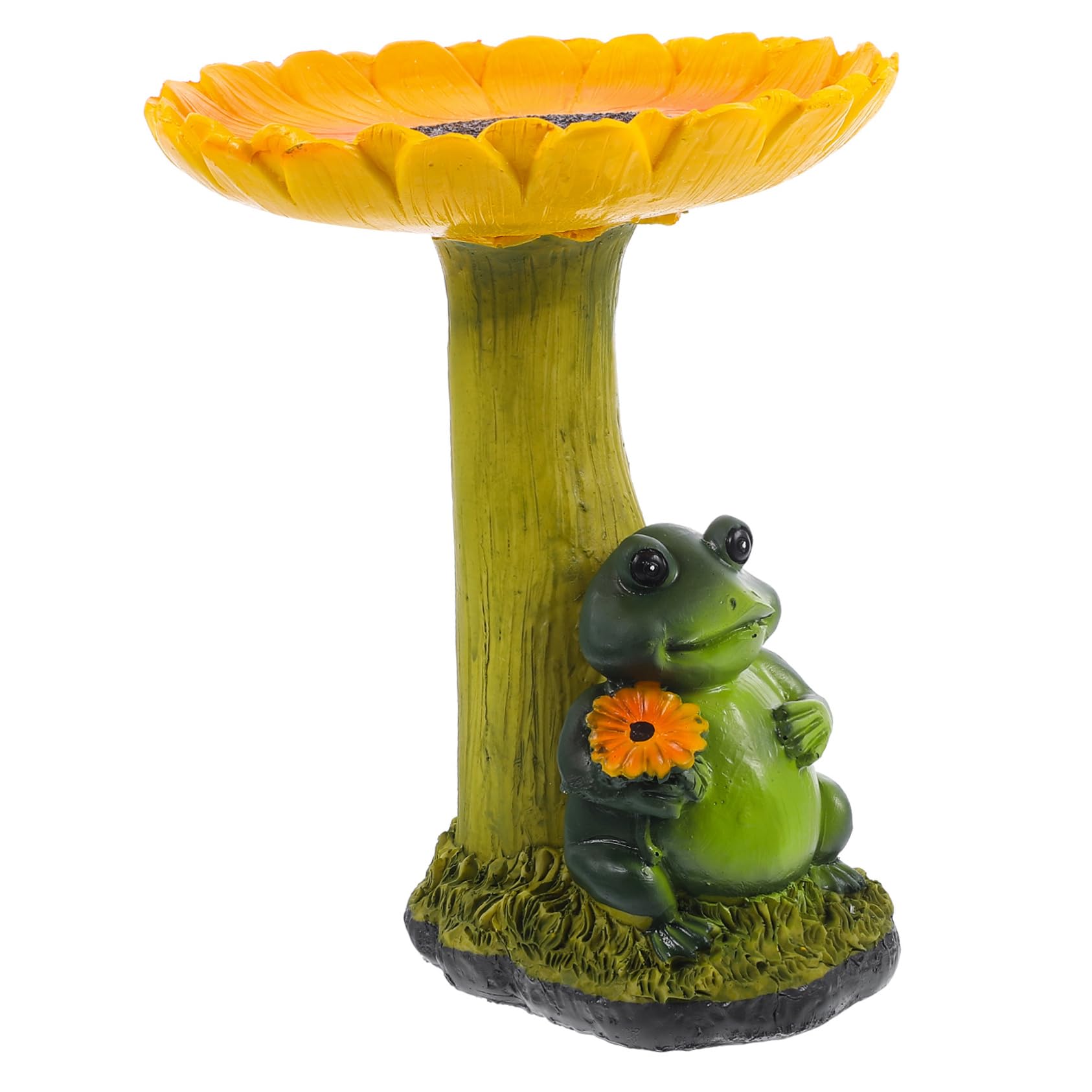 Toddmomy Vaschetta per Uccelli Decorativa con Design Forma e Mangiatoia per Uccelli da Esterno Abbeveratoio per Decorazione Vintage per Spazi Esterni