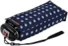 knirps travel pocket umbrella blue dots